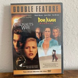 The Astronaut’s Wife (1999) / Don Juan (1994), Johnny Depp Double Feature, NEW